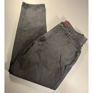 Vintage Bugle Boy Company Jeans Men's 38L Black Tapered VTX USA Made 100% Cotton